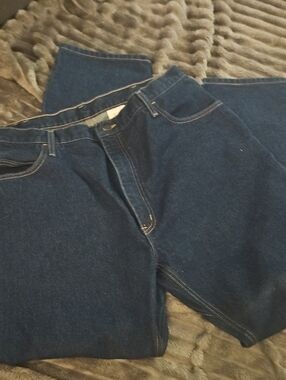 Men's Straight Dark Blue Jeans - Classic Straight Fit